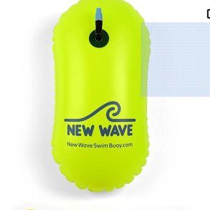New Wave Swim Buoy - Swim Safety Float NWT With Free GIft